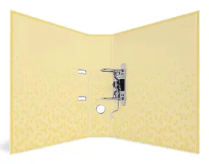 Ring binder A4 Herma 20114, carton, yellow, 1 pc