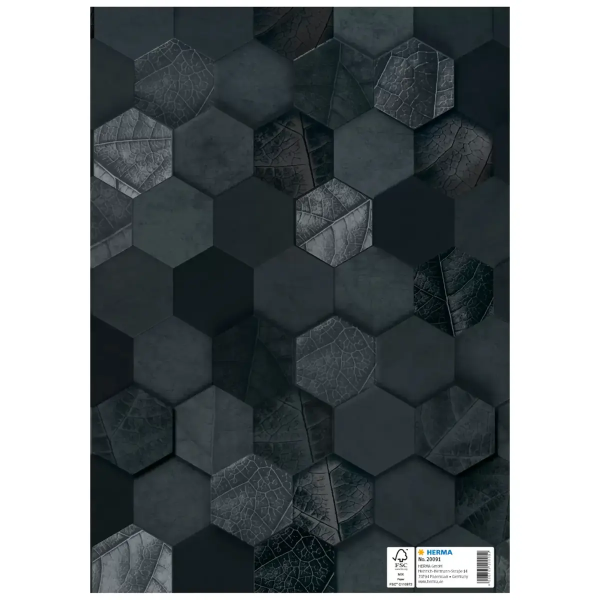 Herma 20091 обложка для тетради/книги черная Photo 2