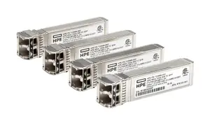 HPE MSA 32Gb SFP+ коротковолновый Fibre Channel комплект 4 трансиверов от HP Enterprise