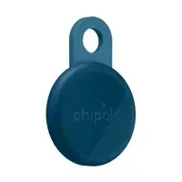 Bluetooth tracker Chipolo LOOP – dark blue, replaceable battery, Bluetooth locator