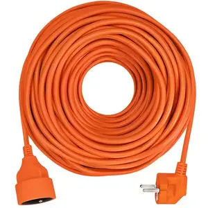 Power extension Solight PS11 40 m cable 1x Type E outlet Orange, 230 V 16 A, indoor/outdoor