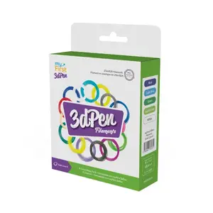 Filament refills for myFirst 3D pen MYFIRST FP3301AC-CC01 — plastic filaments in Blue, Green, White