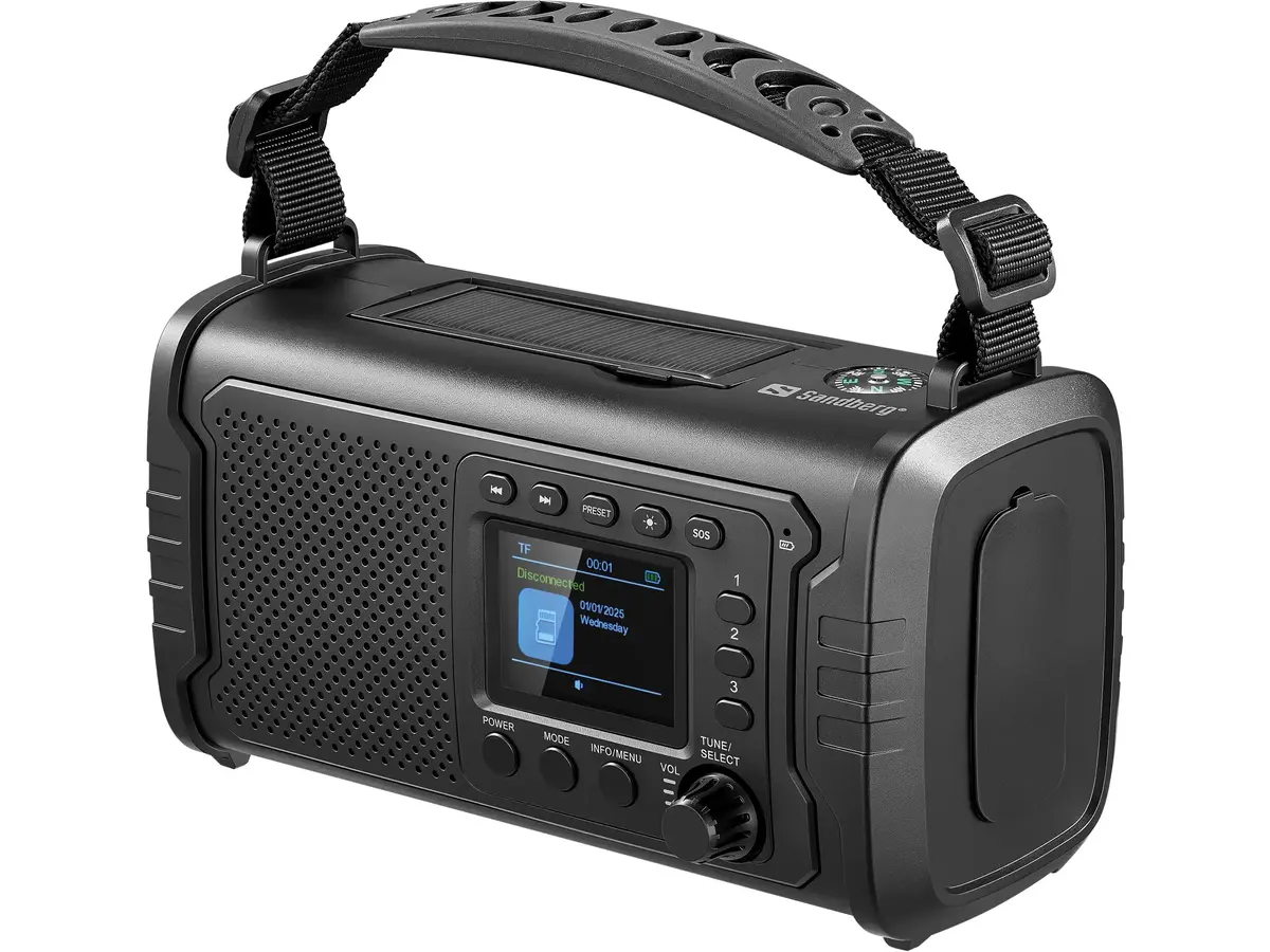 SANDBERG Survivor DAB Radio All-in-1 Photo 3