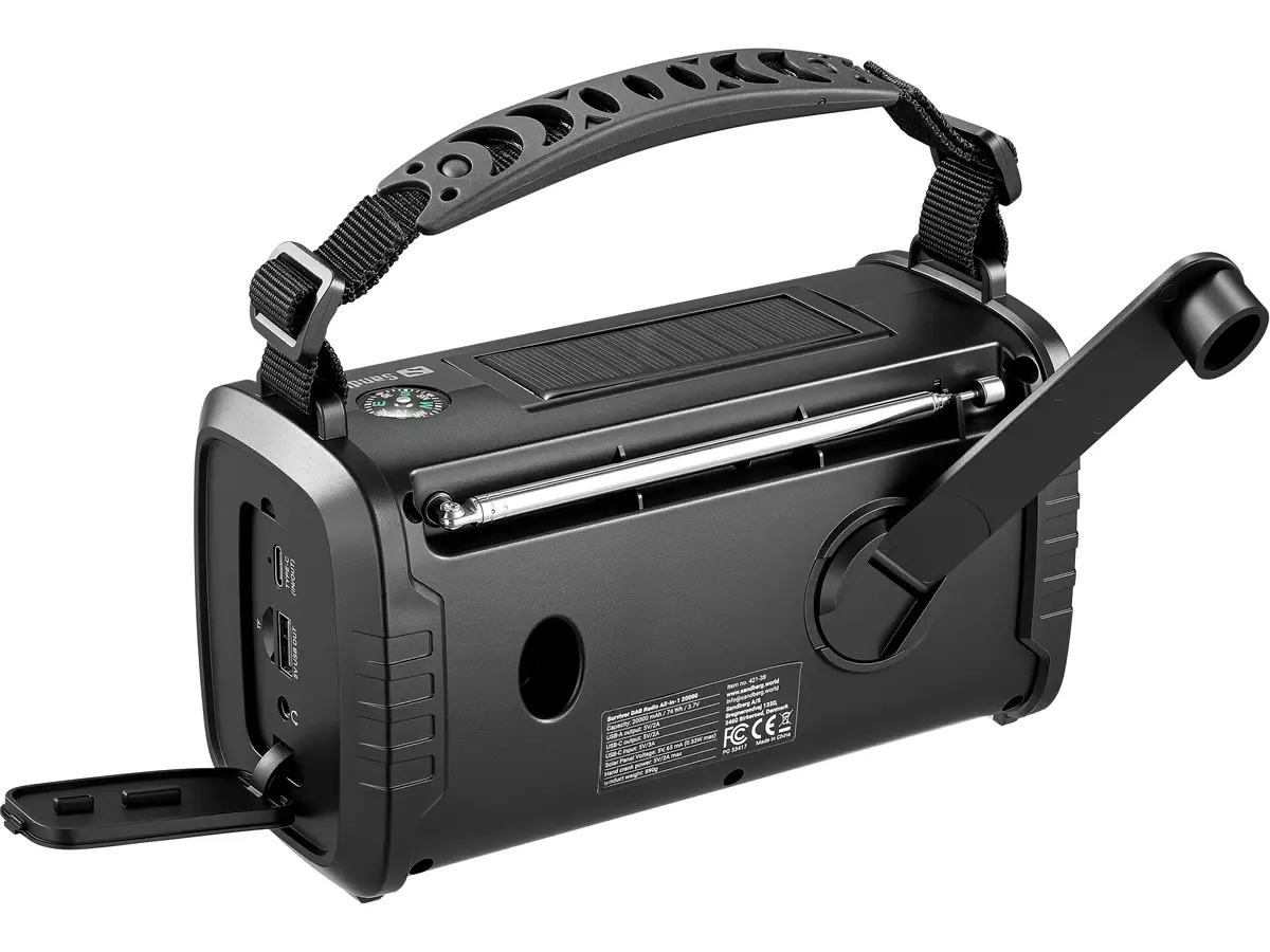 SANDBERG Survivor DAB Radio All-in-1 Photo 4