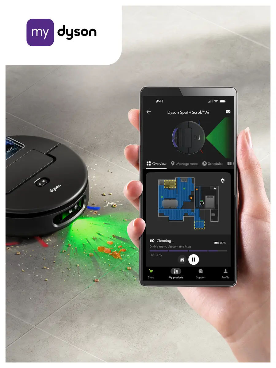 Робот-пылесос Dyson Spot+scrub Ai Photo 9