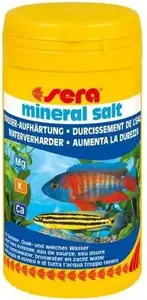 Minerālsāls akvārijiem sera MINERAL SALT 105 g — akvārija ūdens mineralizācija