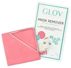 GLOV Mask Remover Effortless Beauty cimdi kosmētisko sejas masku noņemšanai, daudzreiz lietojami mikrošķiedra