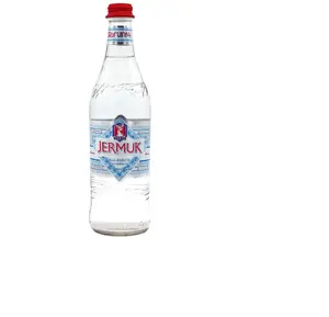 Natural spring water Jermuk Mountain glass bottle 0.5 L