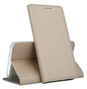 Riff smart magnetic book case for Samsung Galaxy A30/A305/A20 — Gold