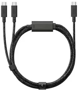 Satechi USB-C Cable 2-in-1 Native Union Belt 2m 140W (cosmos)