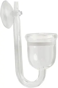 Aqua Nova CO2 difuzors TN-44712, stikls, caurspīdīgs, 28 mm savienojums