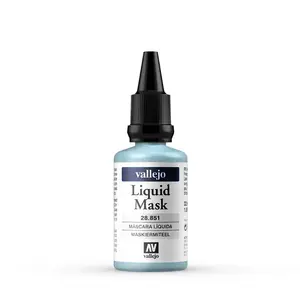 Masking Fluid Liquid Mask 32 ml, VALLEJO – liquid mask for model painting and airbrushing