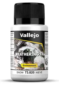 VALLEJO Weathering FX Environment Snow 73.820, acrylic weathering effect, 40 ml