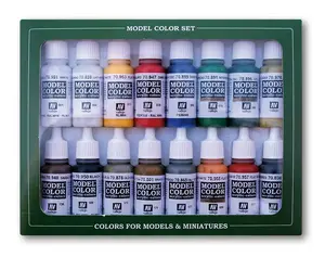Krāsu komplekts VALLEJO Model Color 70.149 — Napoleonic Colors French & British 1789–1815 (16 x 18 ml)