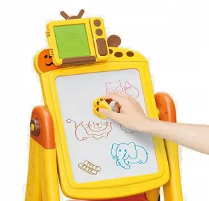 Educational Board 2-in-1 Bounn HN158415 – Yellow Giraffe Design, Dual-Sided Activity Board