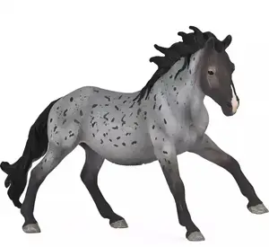 Collecta action figure — Nokota stallion model in blue roan coat by Collecta (004-80060)