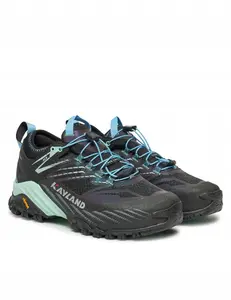 Треккинговые ботинки Kayland DUKE WS GTX — женские, Gore‑Tex водонепроницаемые, размер 39, чёрно‑салатовые