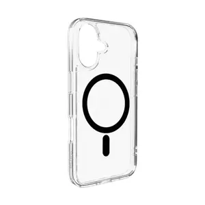 PURO Protective Cover for Apple iPhone 17 Transparent Black, MagSafe compatible (PUIPC1763LITEMBLK)