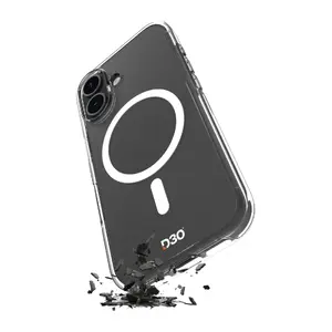 Защитный чехол PURO для Apple iPhone 17 Pro, чёрный, совместим с MagSafe