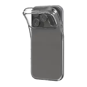 PURO Transparent TPU Cover for Apple iPhone 17 Pro — model PUIPC17P6303NUDETR, clear protective case