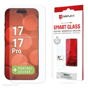 Закалённое защитное стекло Smart Glass для iPhone 17 / 17 Pro от e.v.i. (модель 02169)