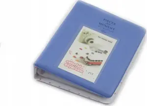 Photo album LoveInstant for 64 photos compatible with Fujifilm INSTAX MINI 7/8/9/11 — Blue