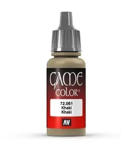 Akrila krāsa VALLEJO Game Color 72.061 Khaki, 18 ml flakons