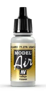 Krāsa VALLEJO Model Air USAAF Light Gray 71.296 akrila gaisa otai