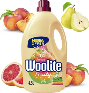 Laundry Detergent Woolite Fruity with Keratin 4.5 L (75 washes) – for colored fabrics