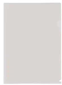 Plastic document sleeve D.Rect A4 L top-loading 150 micron pack of 25 (model 007214)
