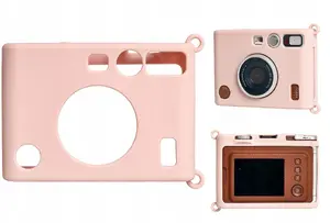 Силиконовый чехол LoveInstant для Fujifilm Instax Mini Evo — розовый