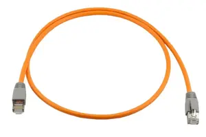slim wirewin Industrial Patch Cable KAT6A S/FTP with Anti-UV PUR Jacket, orange, RJ45, 15.0 m