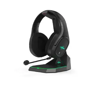 Bezvadu spēļu austiņas uRage SoundZ 920 ar uzlādes/ savienojumu staciju, melnas