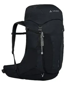 VAUDE Wo Brenta 28 sieviešu mugursoma, melna — 28 l, pārgājienu dienas soma