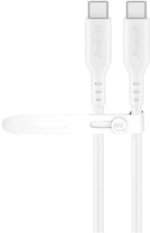 USB-C silikona kabelis WENTRONIC Goobay 77743 Photo 2