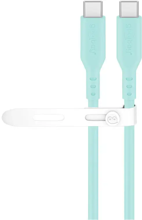 USB-C silikona kabelis WENTRONIC Goobay 77744 1,5 m Photo 2