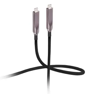 USB-C Hybrid Cable Flexline FL31-44081, USB 3.2, 8K video, 10 Gbps, 60W PD, TPU jacket, 15 m