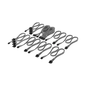 Power Supply Sleeved DC Cable Kit CORSAIR CP-8920447 for Type-5 PSU, black/white