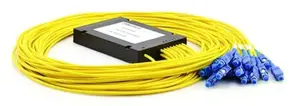 PLC Splitter ABS Box 1x8 Lightwin with 1.8 mm cable, SC connector, G657.A1, 250µm fiber