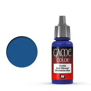 Akrila modelēšanas krāsa VALLEJO Game Color 72.022 Ultramarine Blue 18 ml