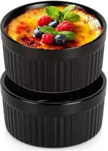 Porcelain baking cocottes Vilde set of 2, 260 ml each, oven-safe ramekins, model 279040