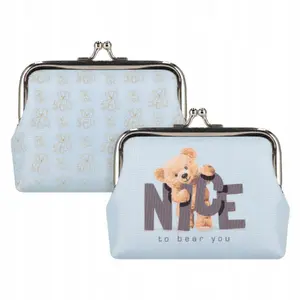 Wallet STARPAK model STK POR88, coin purse style, single compartment, snap closure