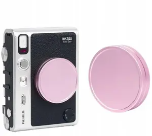 LoveInstant aizsargvāciņš objektīvam Fujifilm Instax Mini Evo, rozā