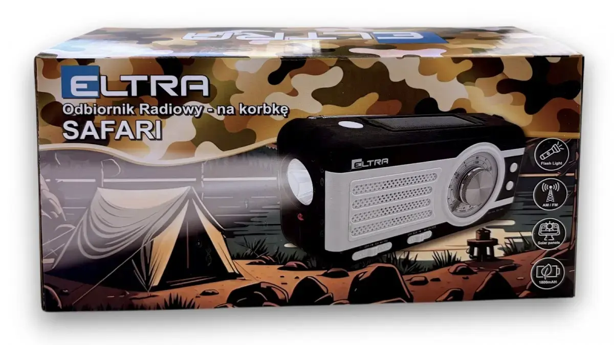 Eltra SAFARI WB-1 pārnēsājams AM/FM radio Photo 4
