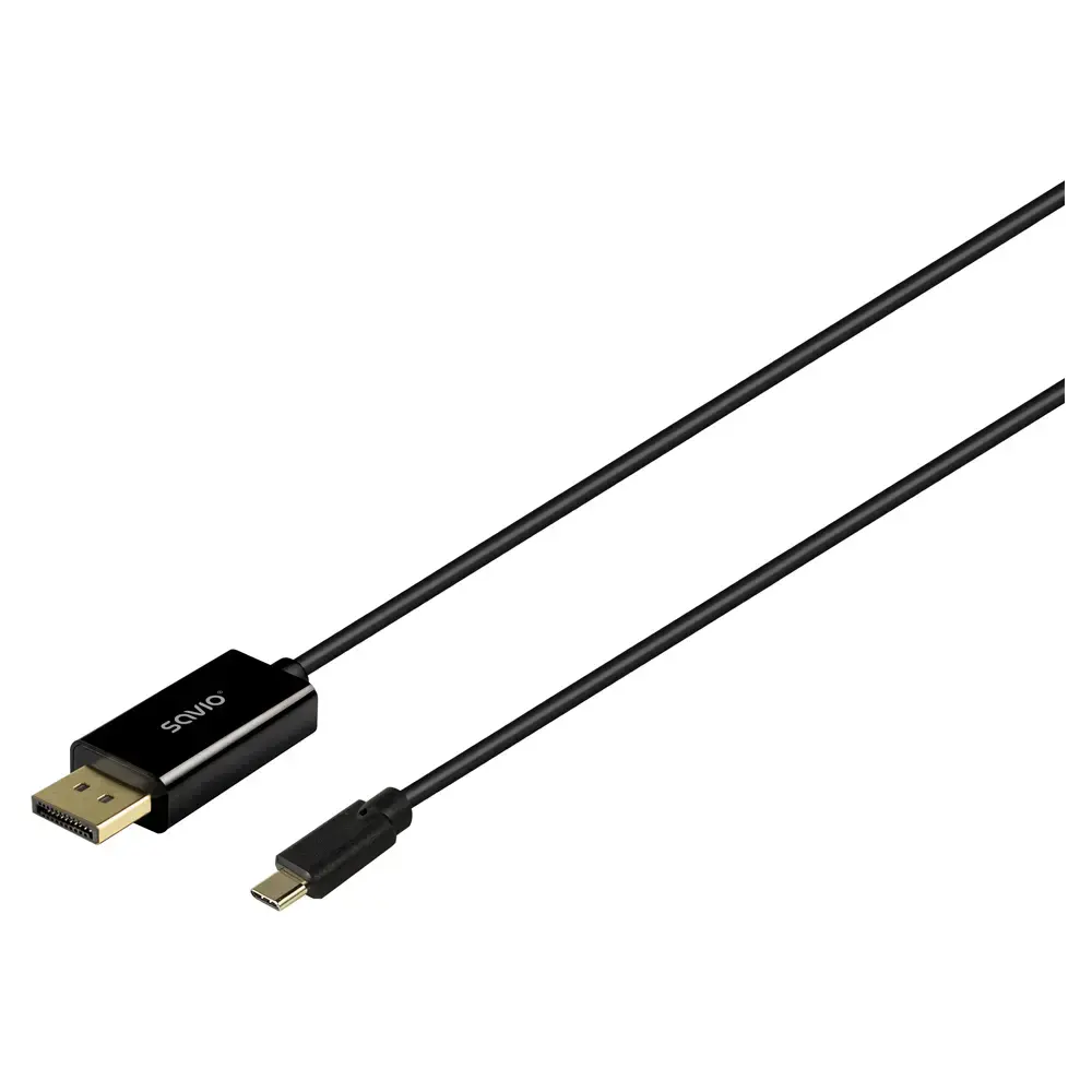 SAVIO CL-207 USB-C на DisplayPort кабель 2 м Photo 2
