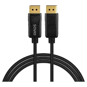 Изображение кабеля SAVIO CL-206 DisplayPort