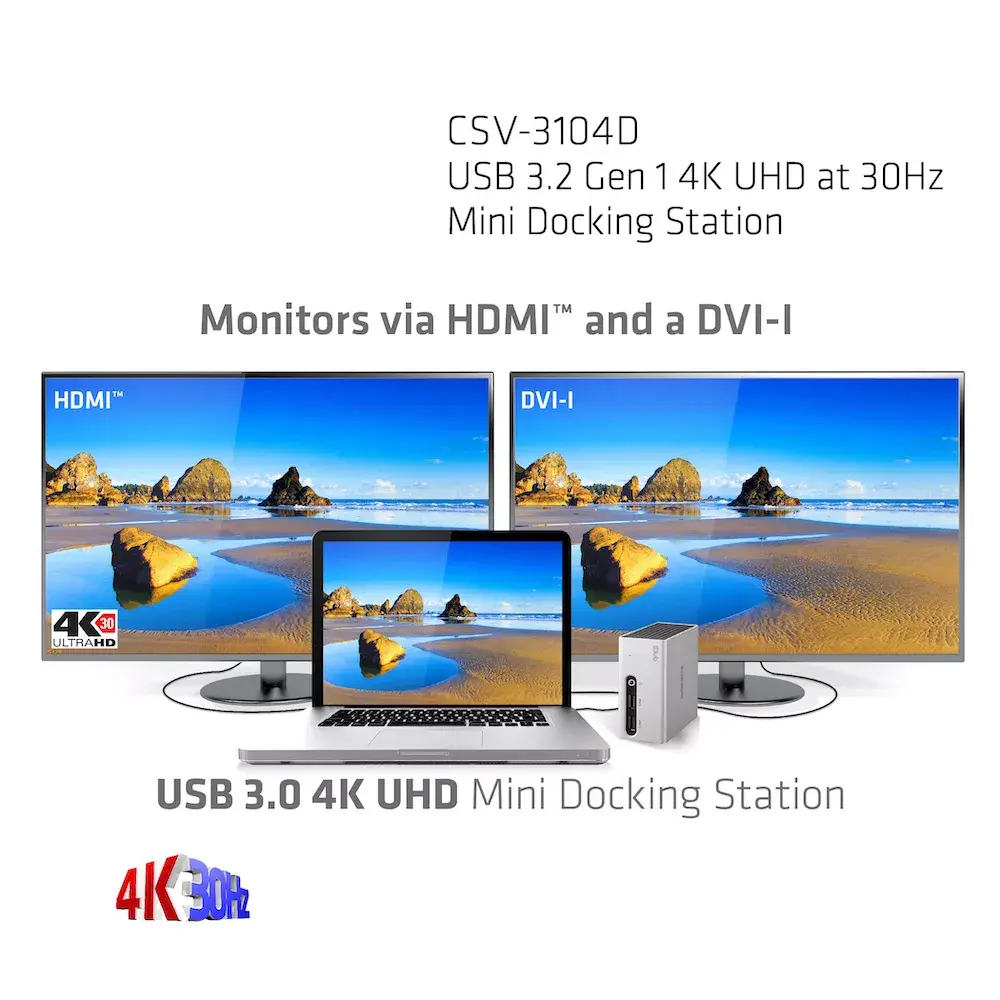 Мини док-станция CLUB3D USB 3.2 Gen 1 4K UHD Photo 7