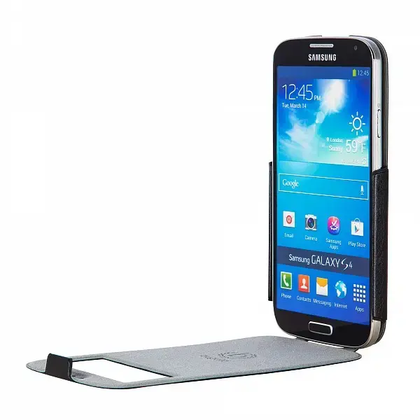 BUGATTI кожаный UltraThin S-View флип для Galaxy S4 i9500 Photo 2