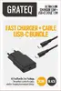 GRATEQ RAKKA 30W Charger with 1.5m Cable Photo 3