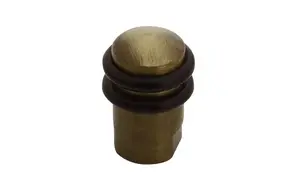 Durvju ierobežotājs METAL-BUD ONP moderns patinēts – sienas/grīdas stiprinājums